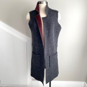 Anthropologie + Moth Open Front Sleeveless Duster Cardigan - Size M/L